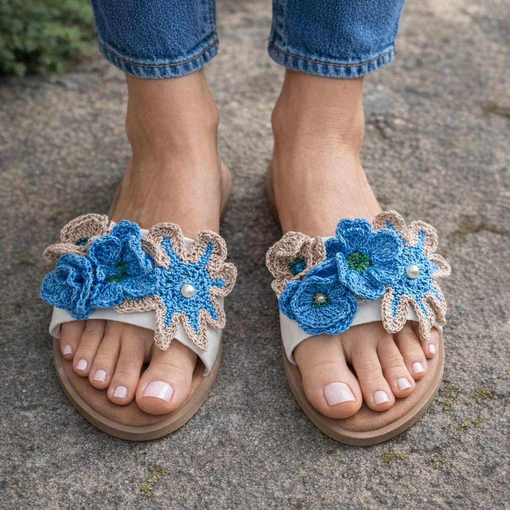 Sandali crochet